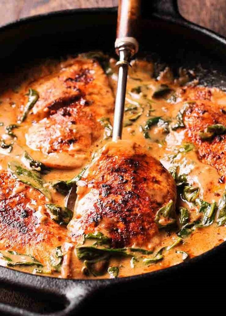 This image has an empty alt attribute; its file name is Creamy-Paprika-Chicken-731x1024.jpg
